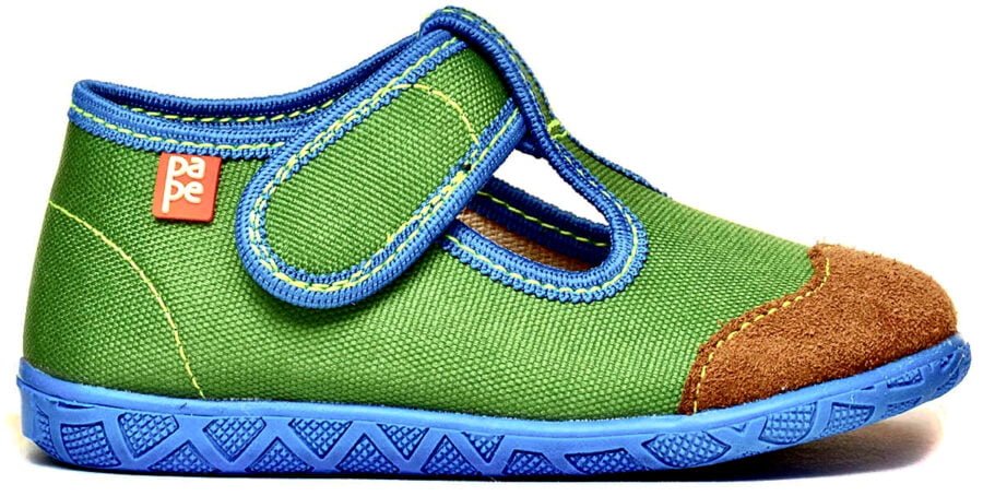 Unicolor Green papeBerlin Kinder Hausschuhe – Bild 2