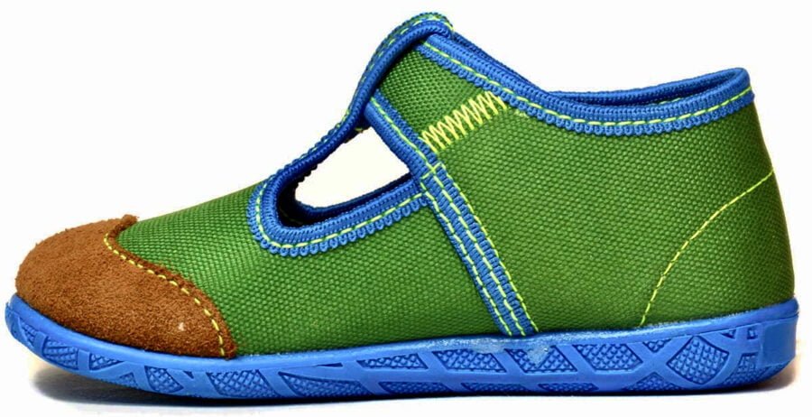Unicolor Green papeBerlin Kinder Hausschuhe – Bild 4