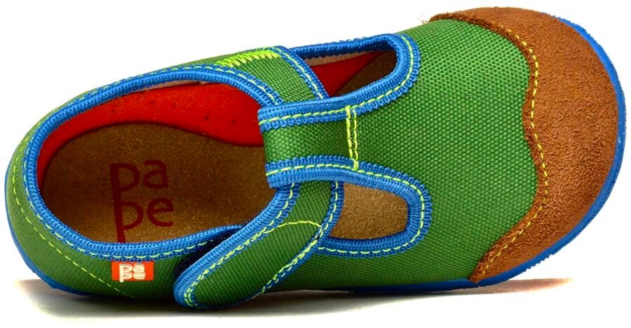 Unicolor Green papeBerlin Kinder Hausschuhe – Bild 6
