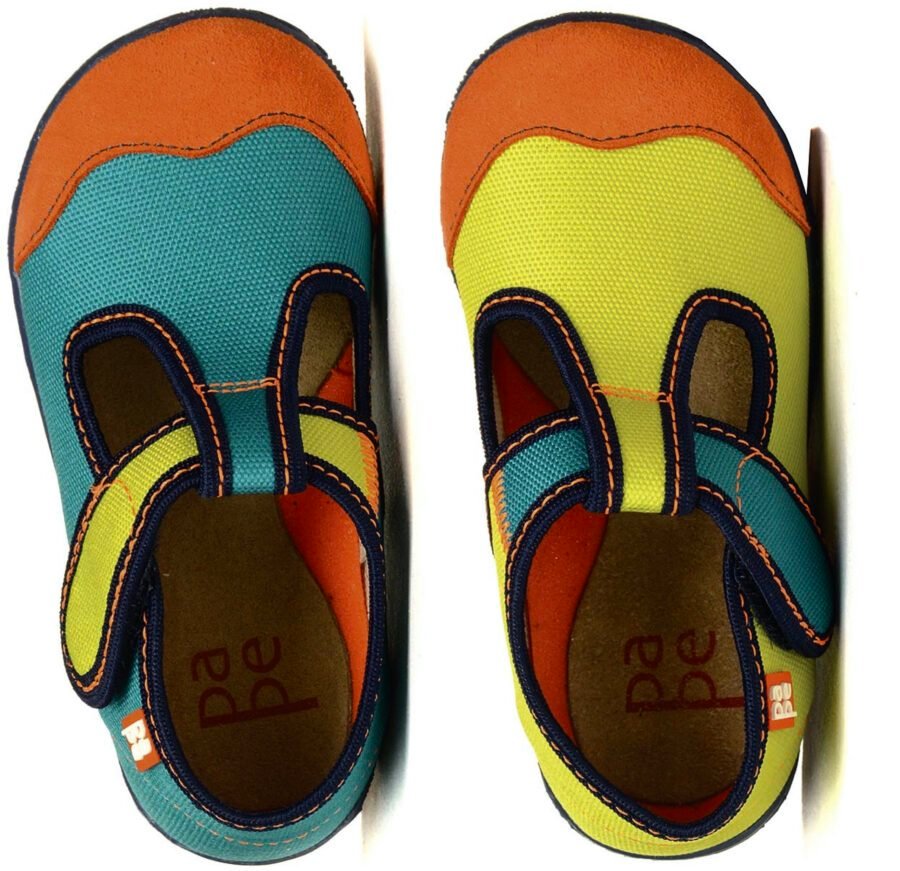 Uni-MM Neon PAPE Kinderhausschuhe – Bild 6