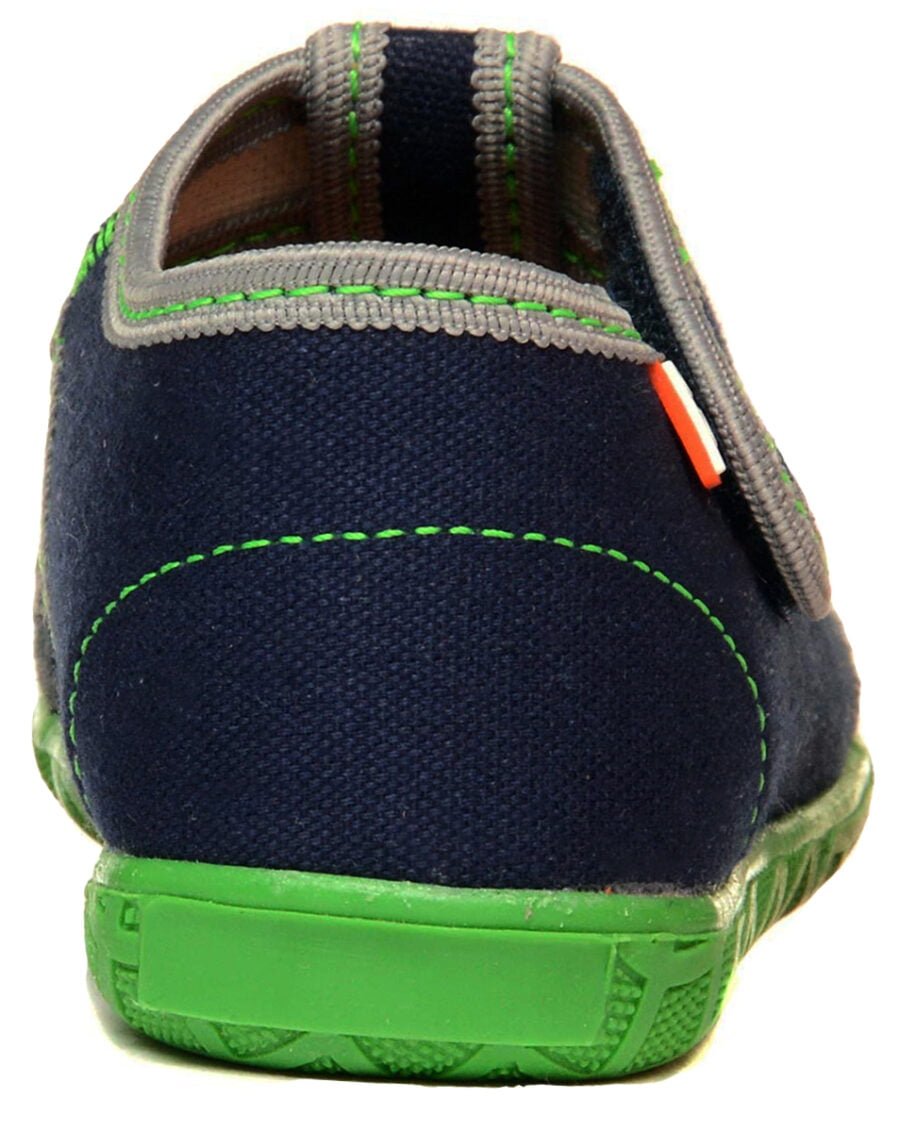 Unicolor Navy papeBerlin Kinder Hausschuhe – Bild 5