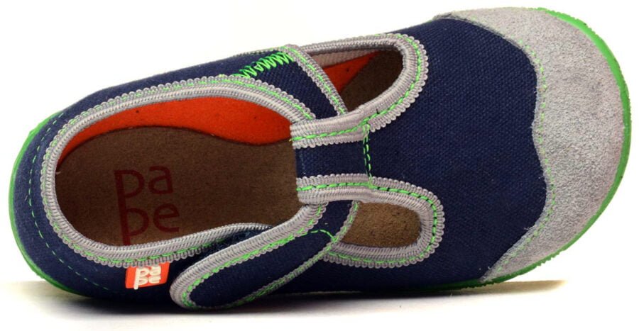 Unicolor Navy papeBerlin Kinder Hausschuhe – Bild 6