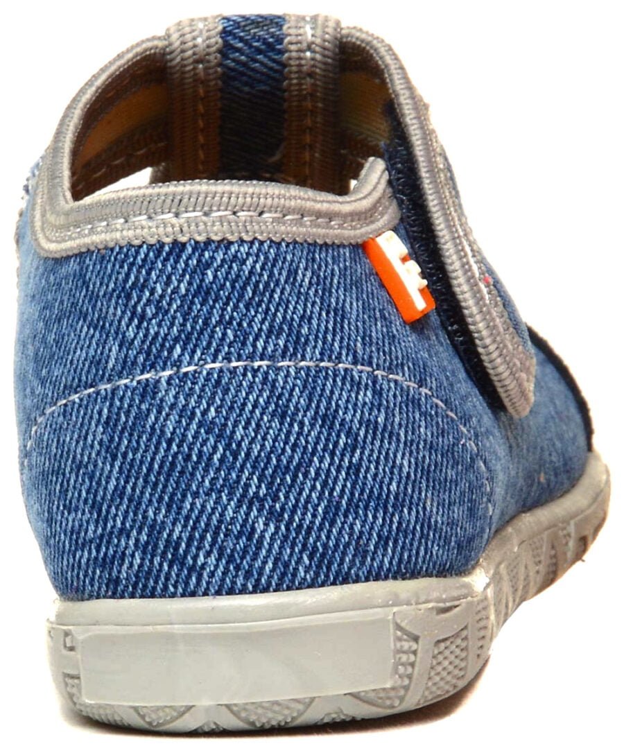Unicolor Denim papeBerlin Kinder Hausschuhe – Bild 5