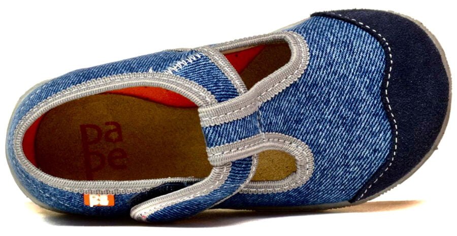 Unicolor Denim papeBerlin Kinder Hausschuhe – Bild 6